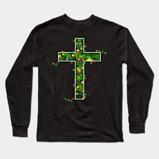 The Cross Christmas Day Costume Gift Long Sleeve T-Shirt